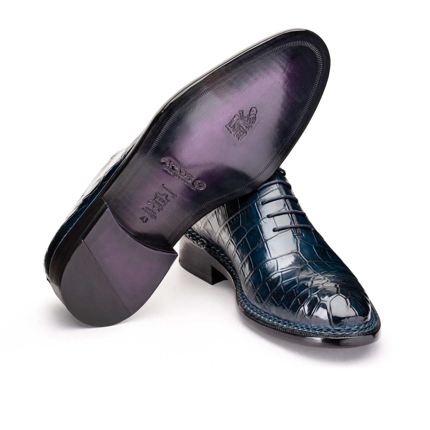 туфли из кожи крокодила