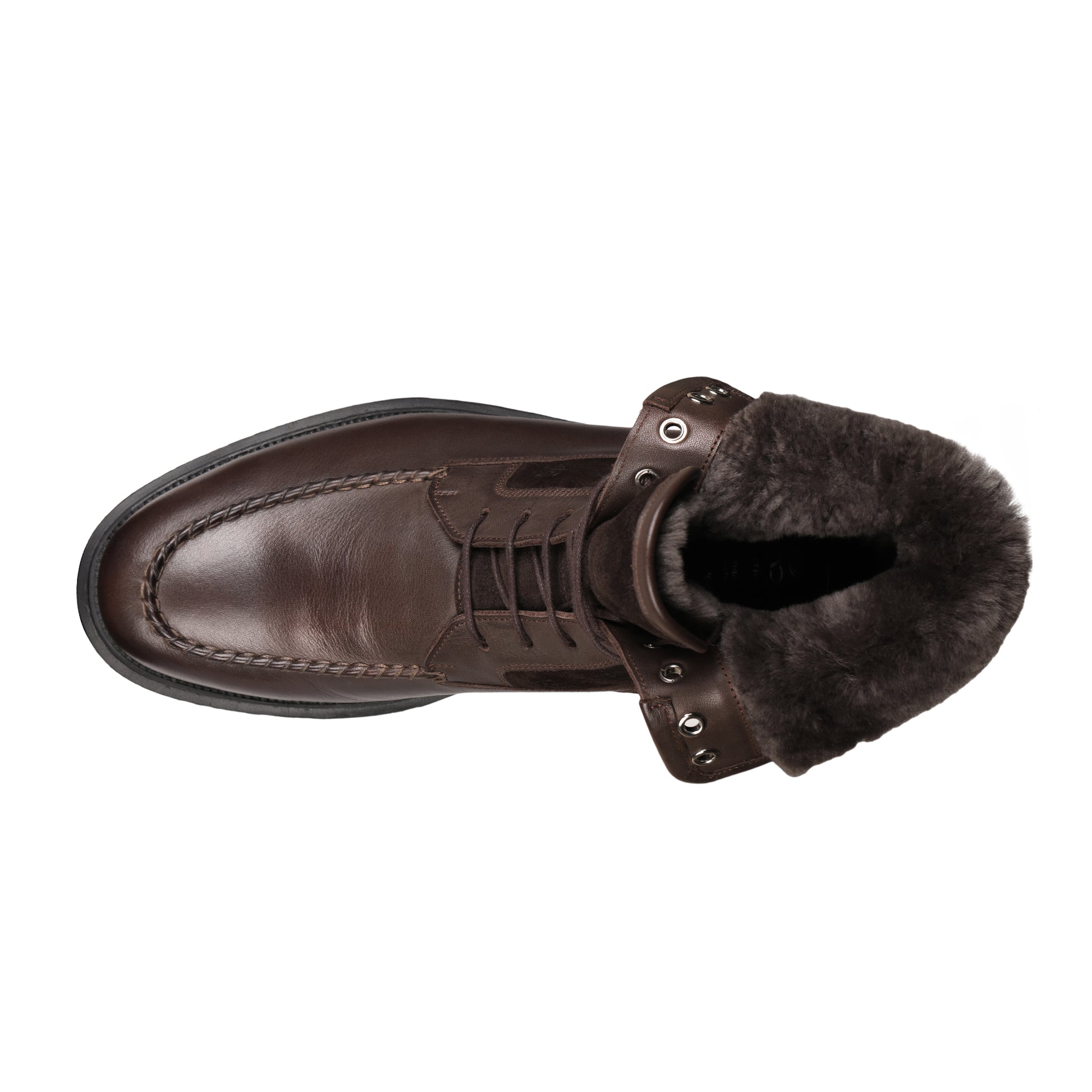 коричневые зимние ботинки Armos shoes