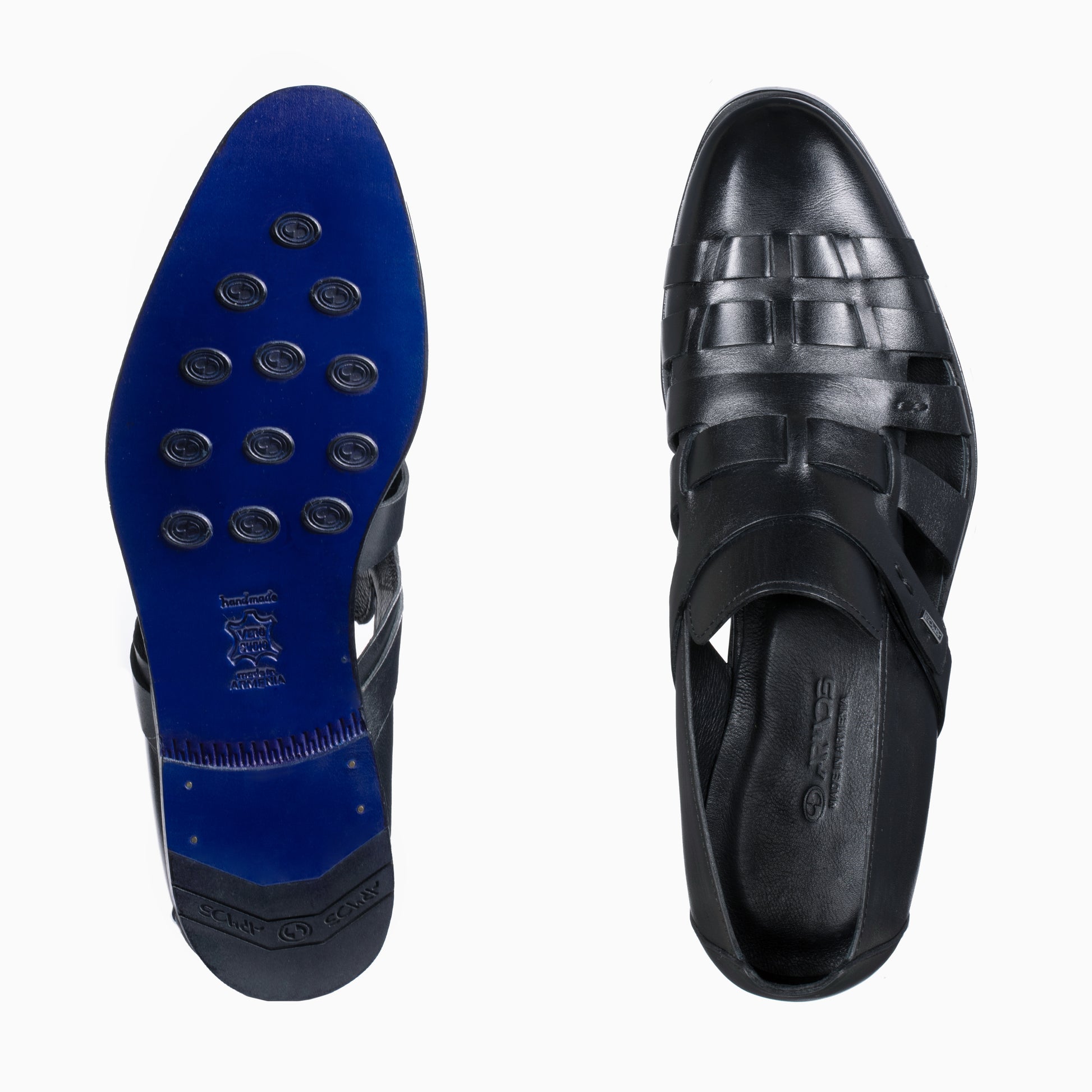 Сандалии с закрытым носом