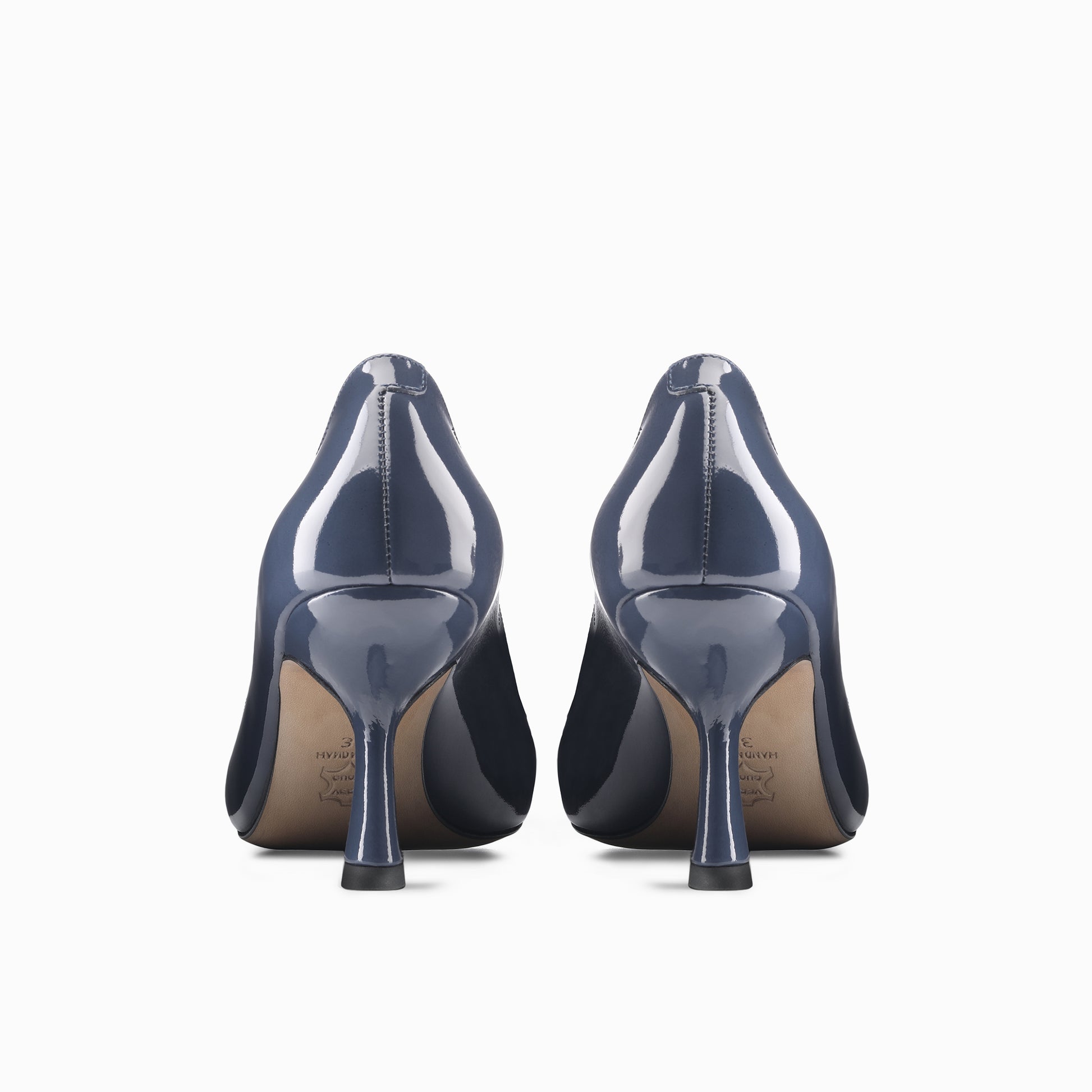 Чернильные туфли лодочки