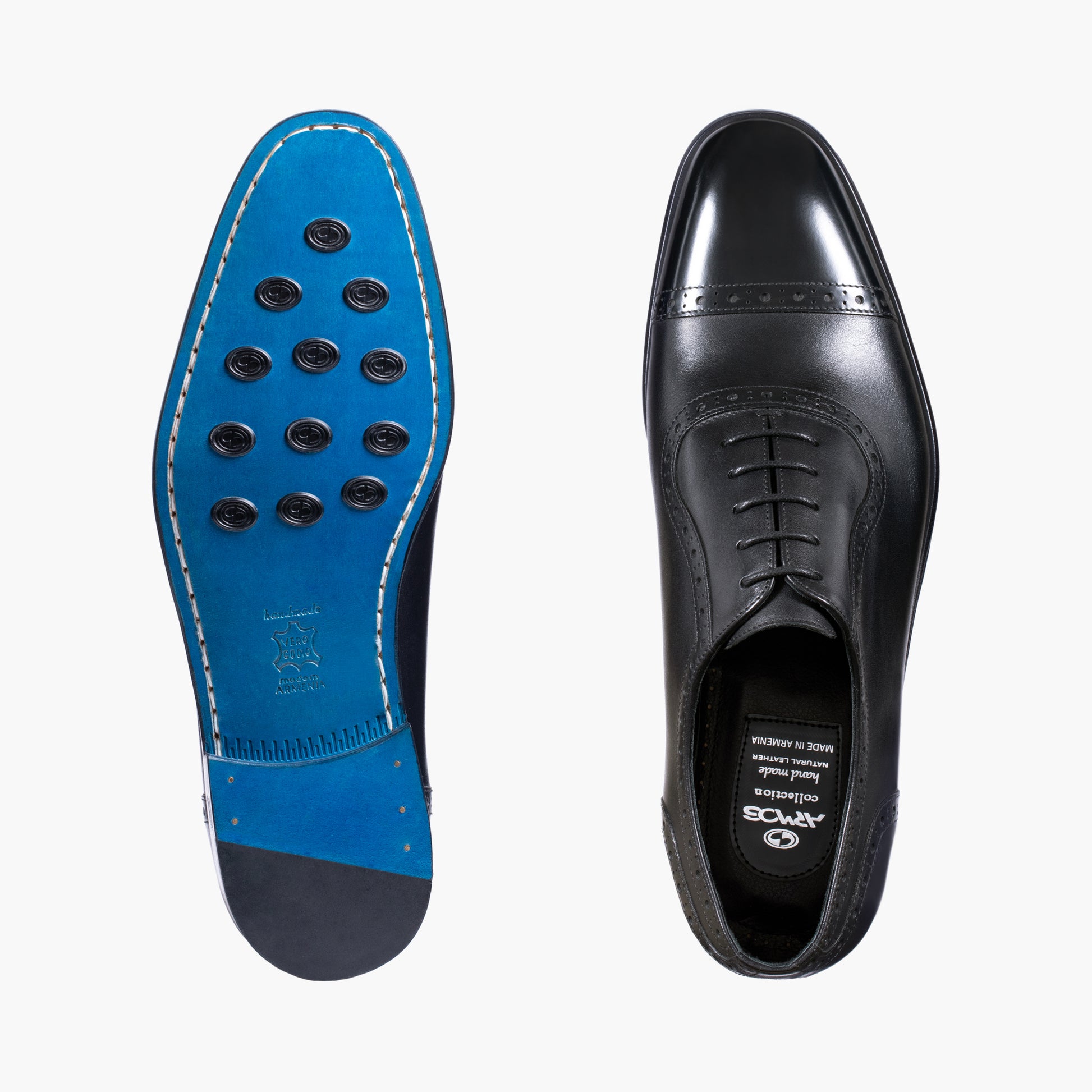 Оксфорды с перфорацией