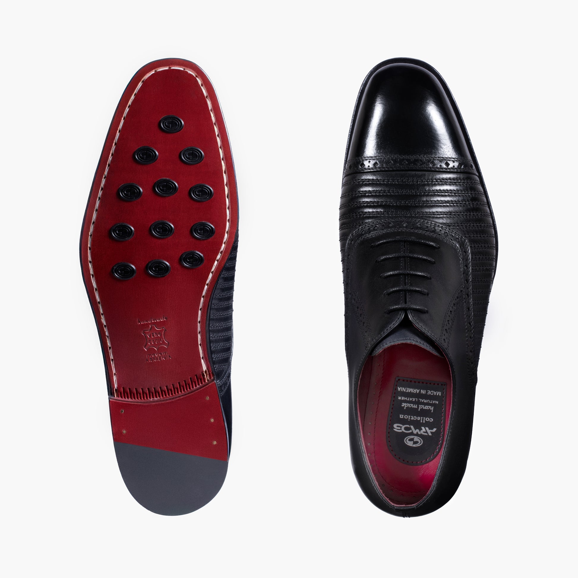 Оксфорды с Декоративным Швом