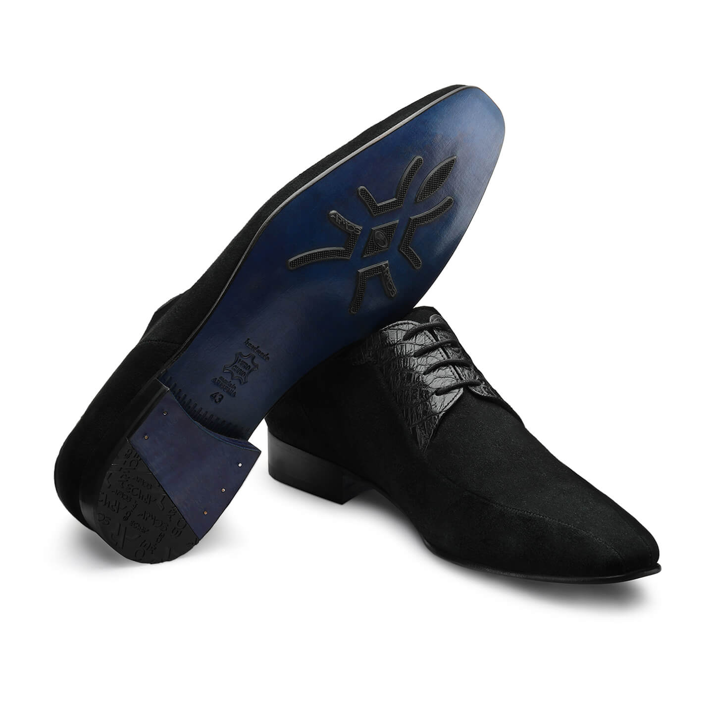 туфли из замши