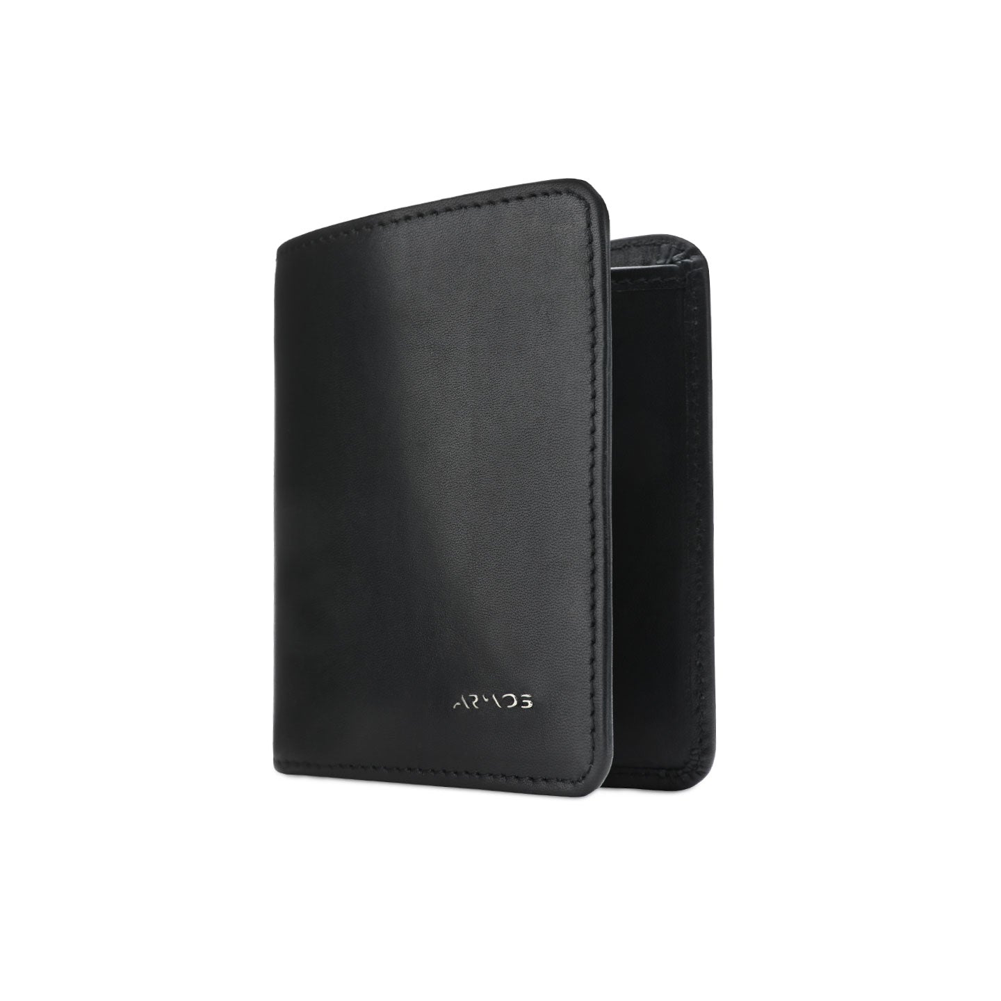 Черный складной портмоне