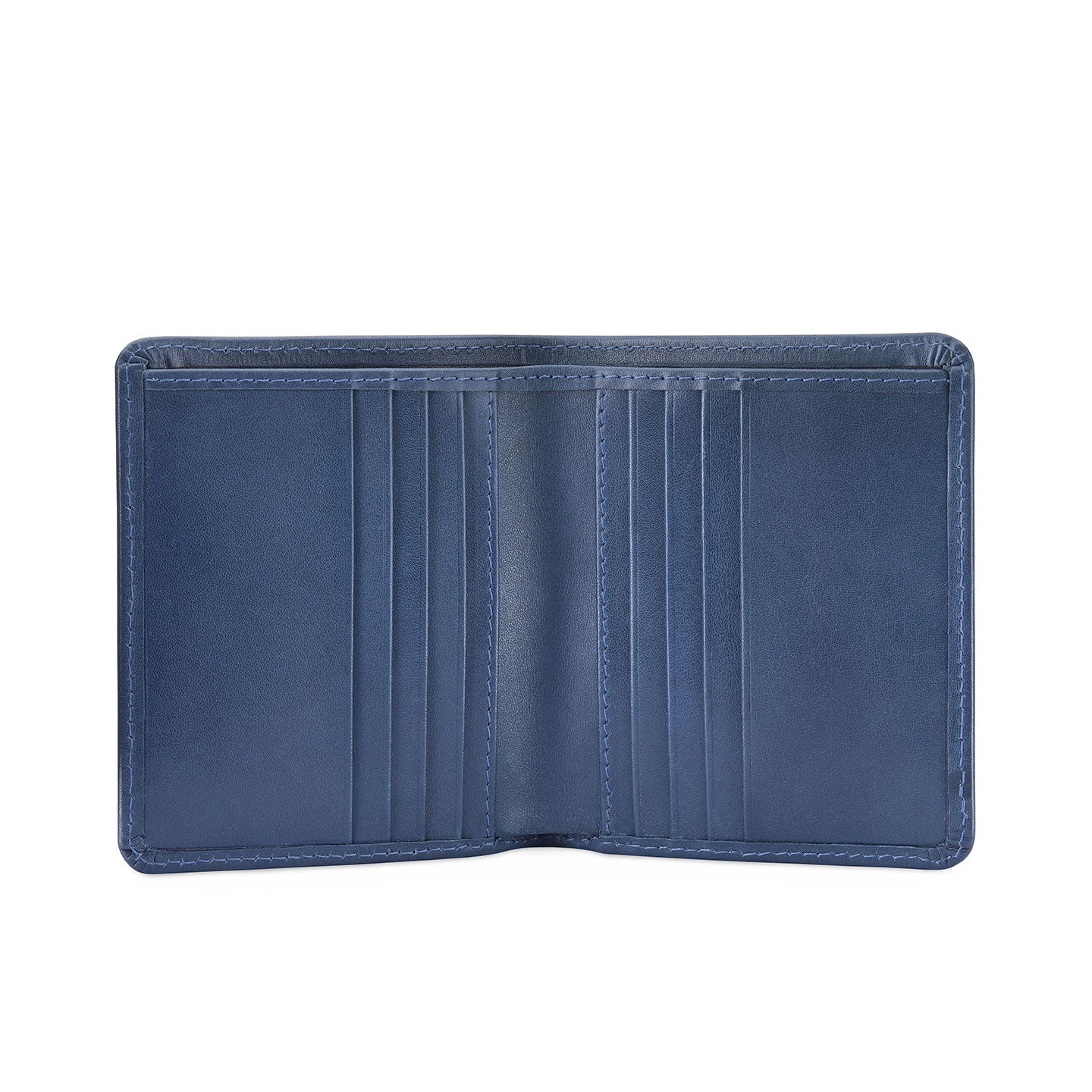 Синий складной портмоне