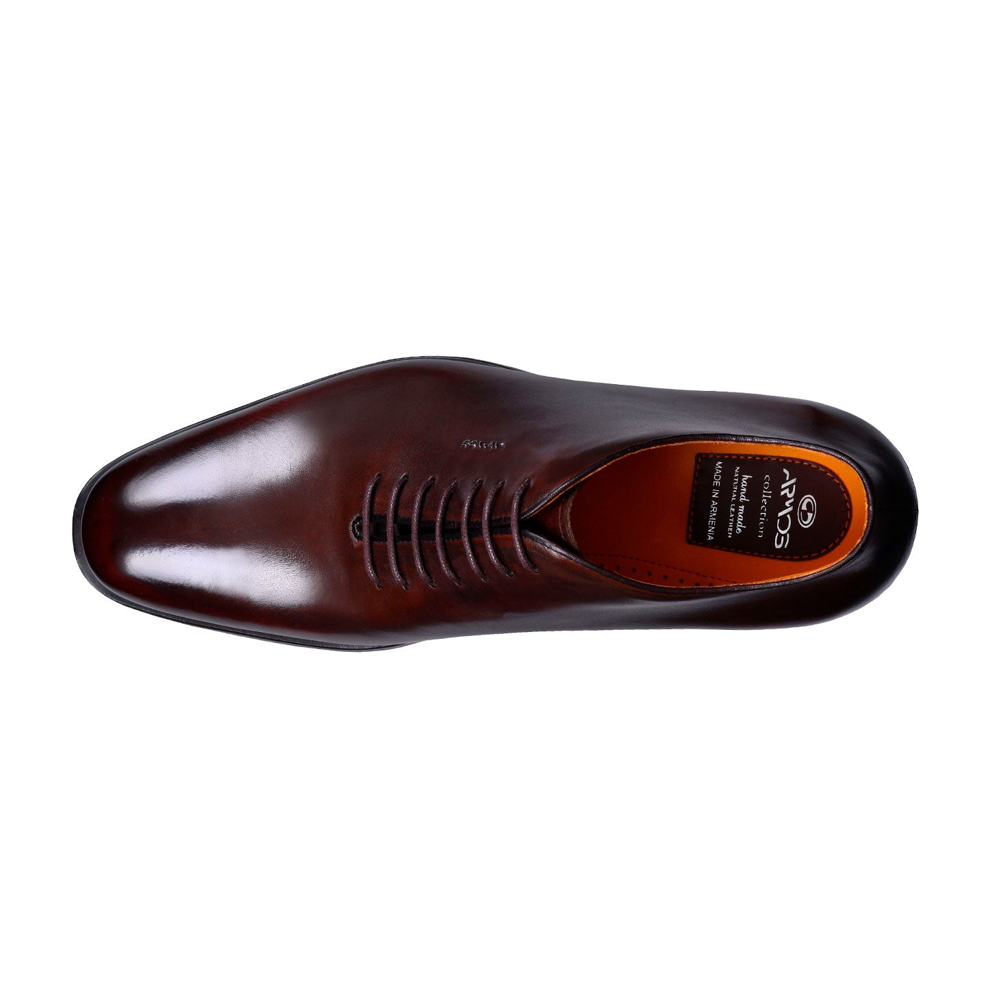 коричневые ботинки