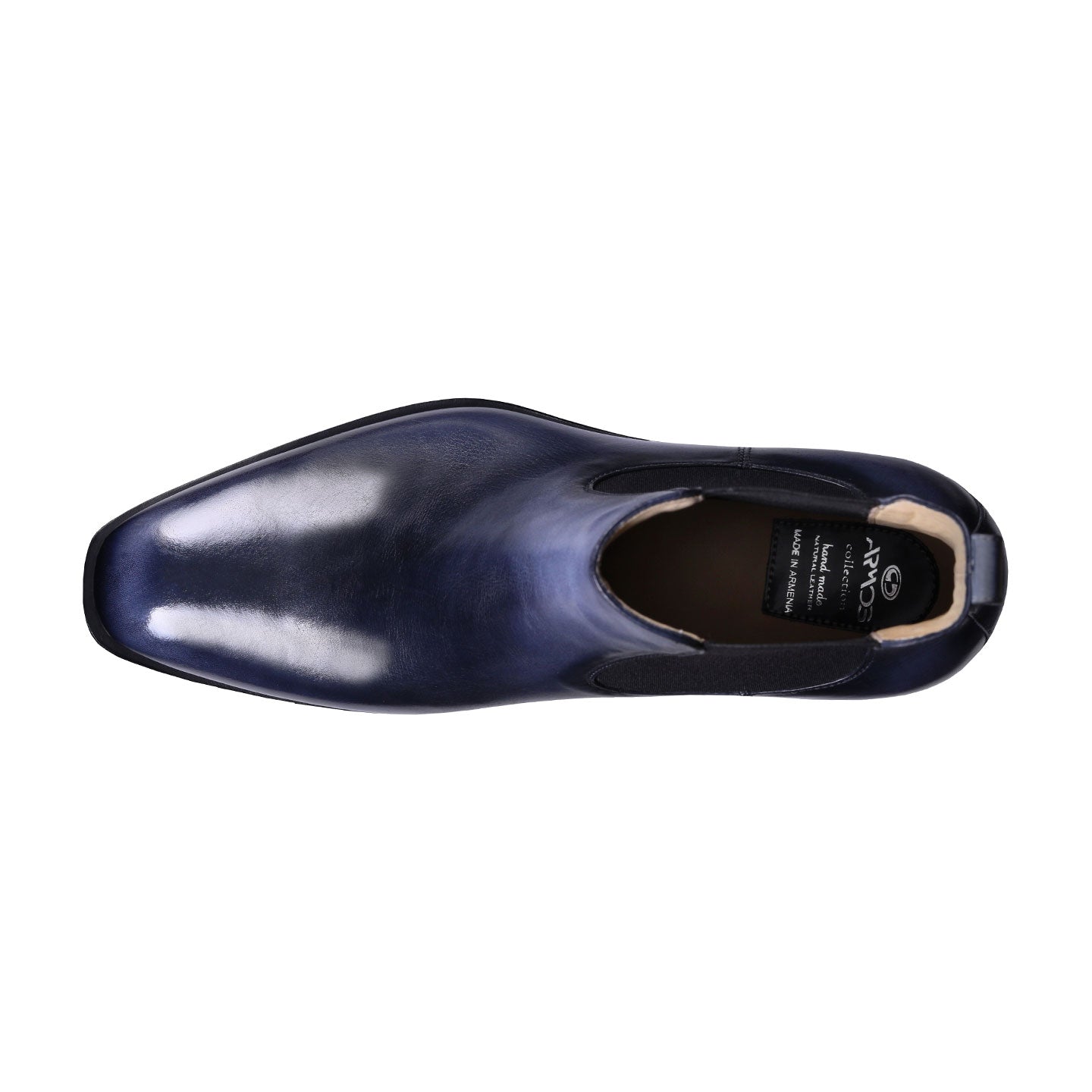 патинированые ботинки