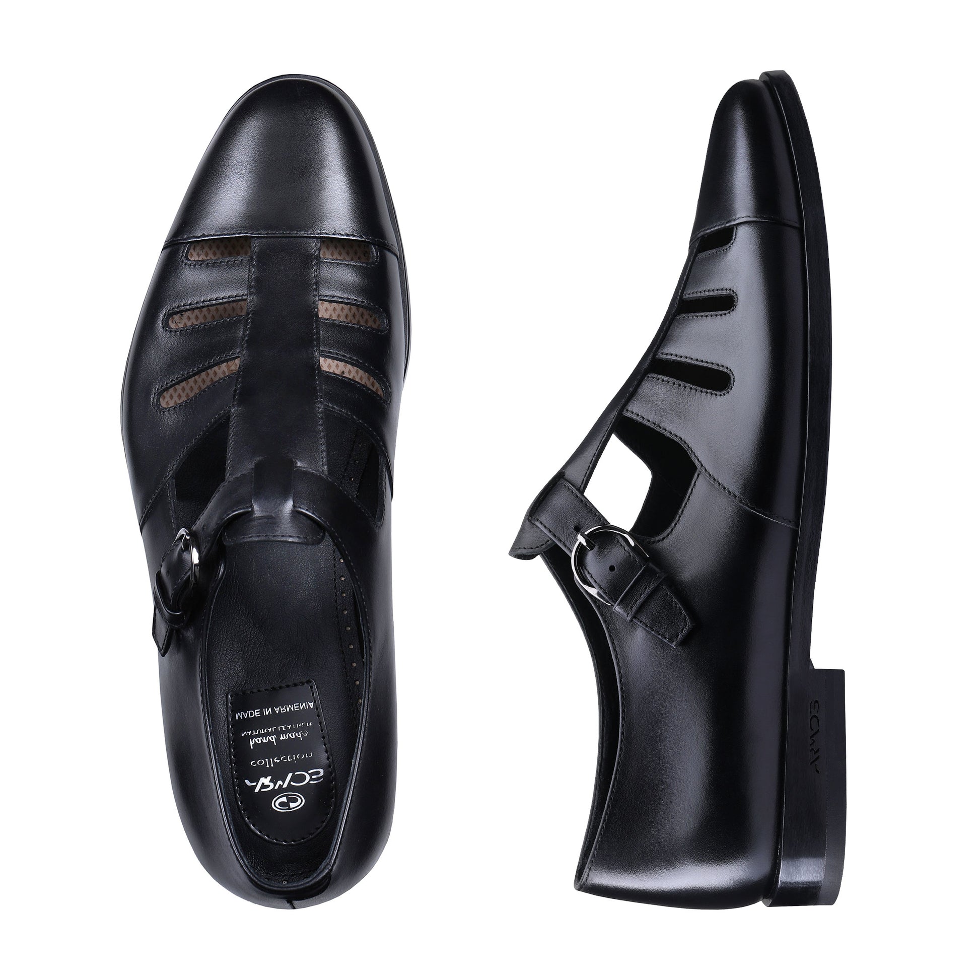 черные сандали