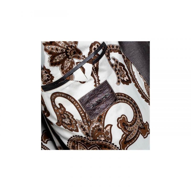 Пиджак из экзотической кожи