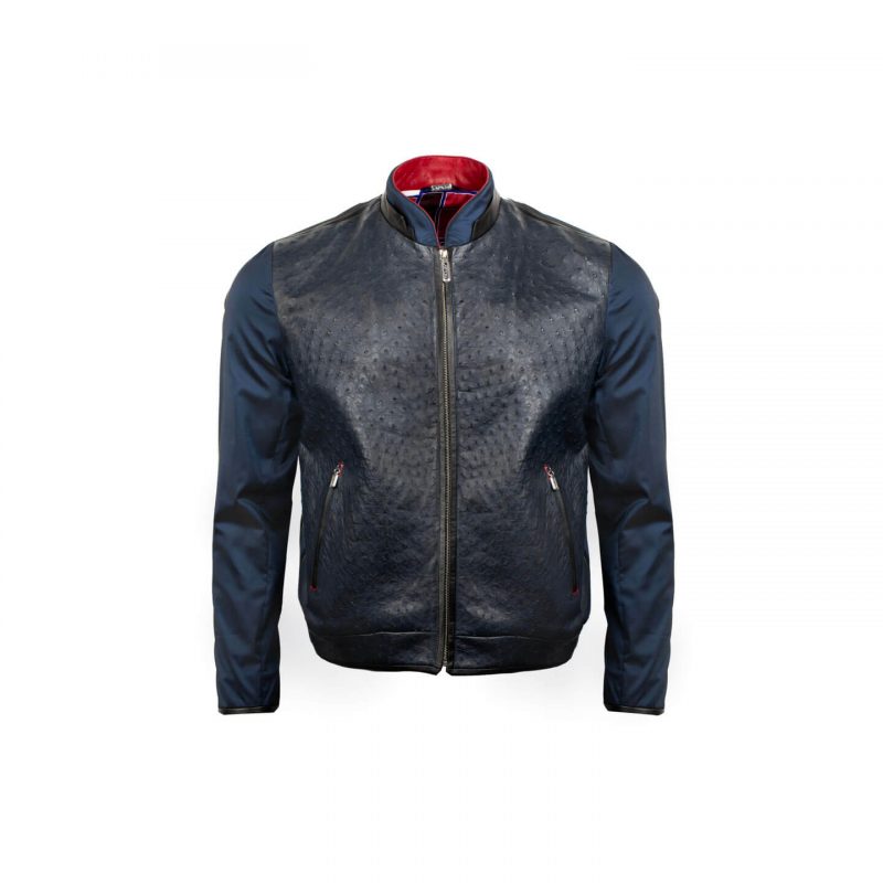 Куртка из страусиной кожи