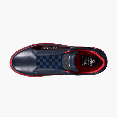 Кеды с шахматным орнаментом