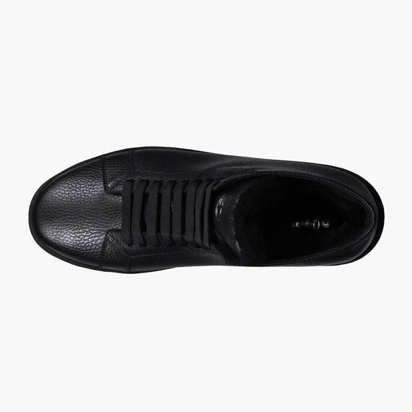 Утеплённые высокие ботинки с мехом