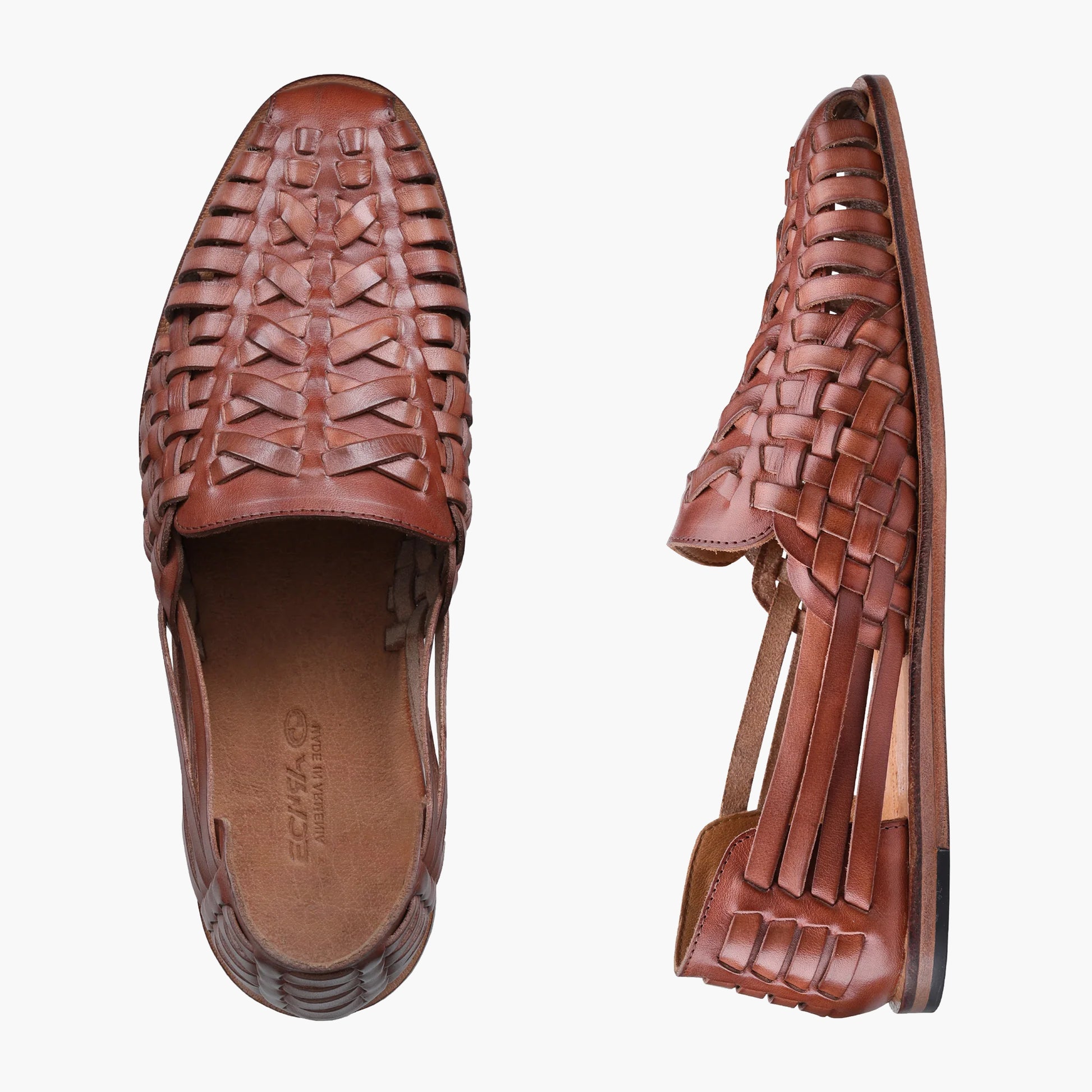 Сандалии ручного плетения