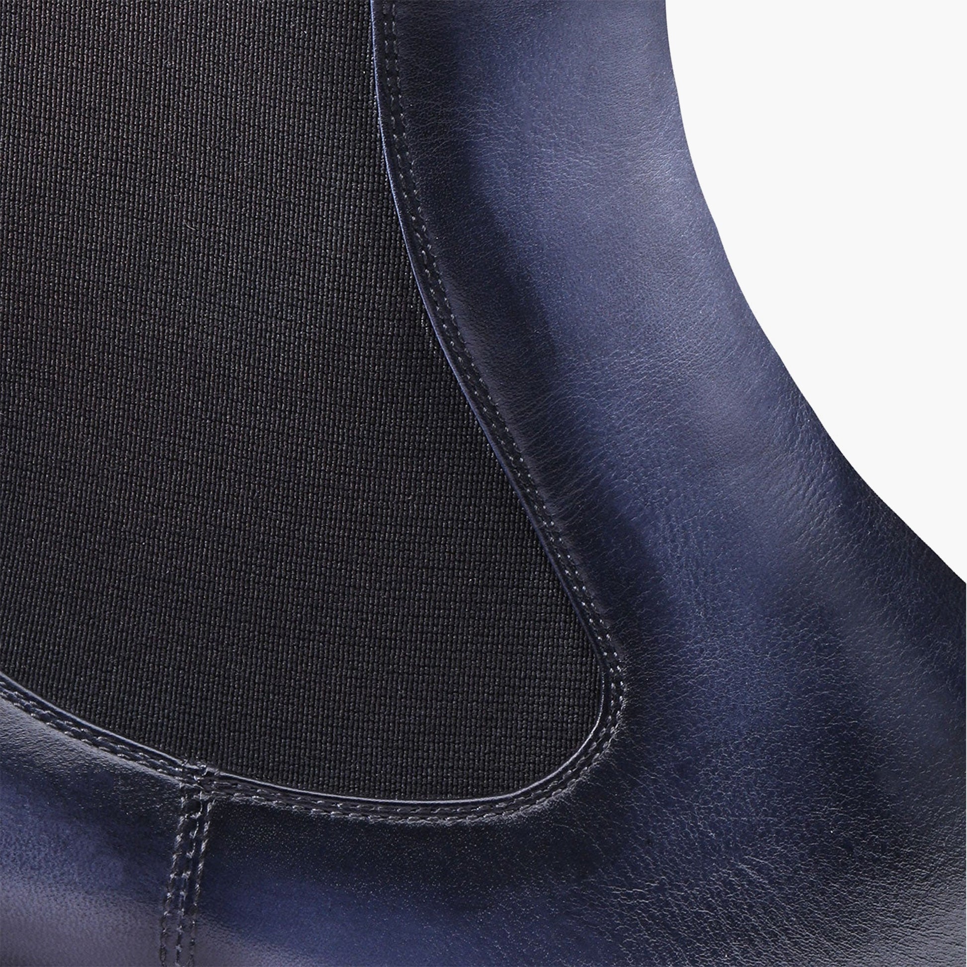 Мужские декорированные кожаные ботинки челси