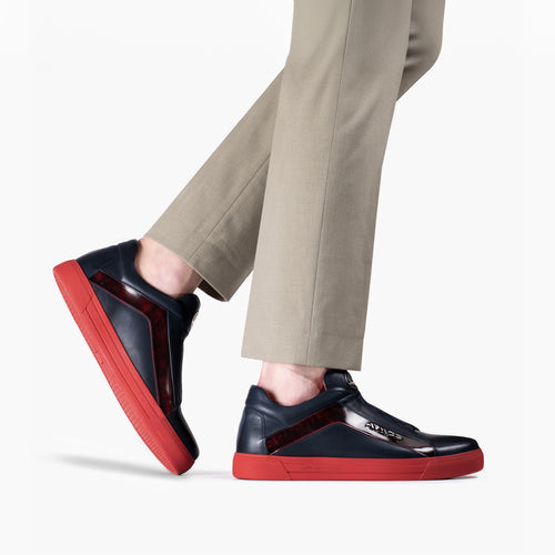 Кеды с шахматным орнаментом