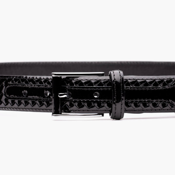 Плетеный кожаный ремень