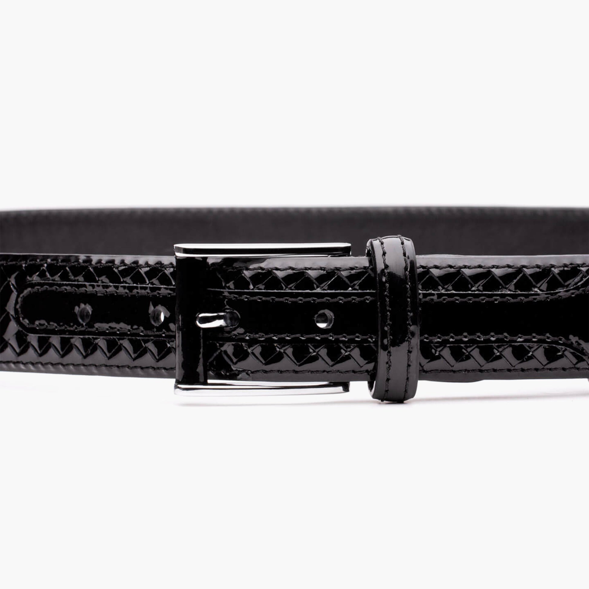 Плетеный кожаный ремень