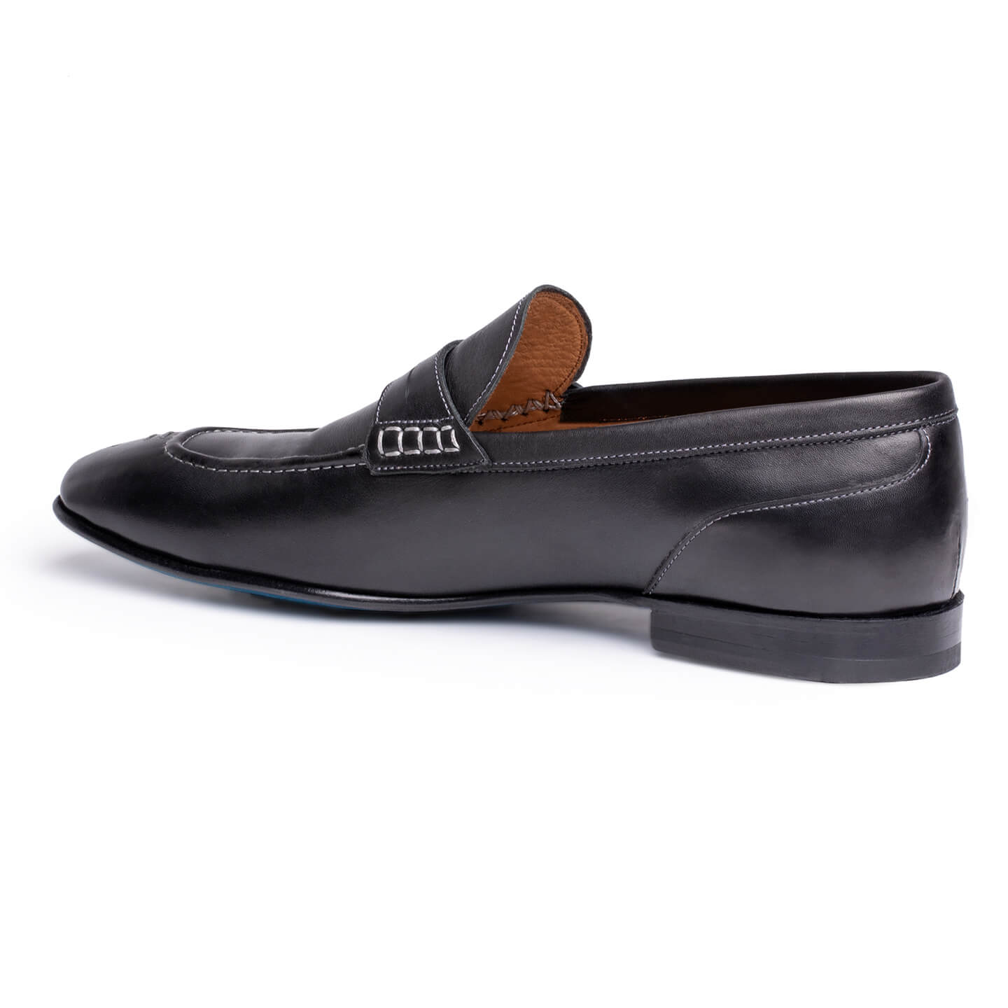 Black loafers