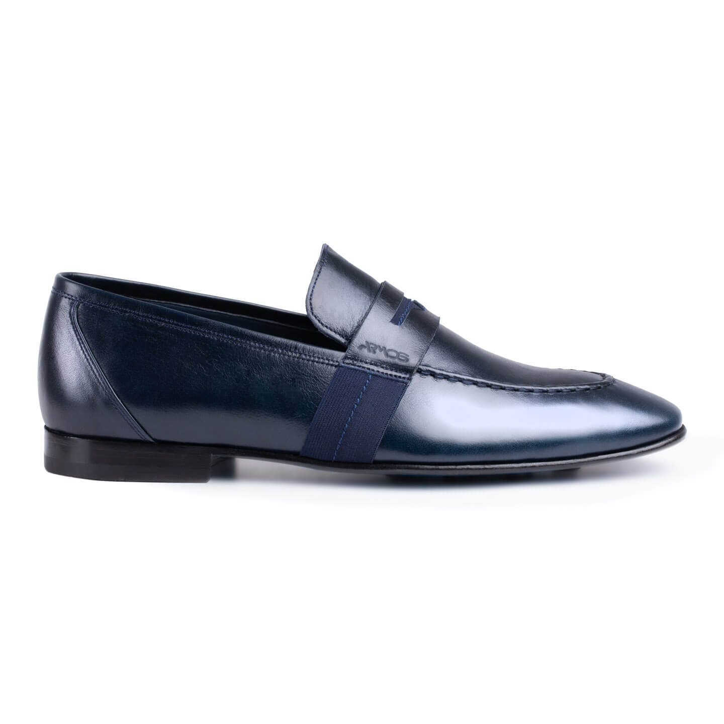 Blue loafers