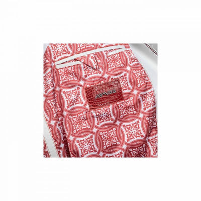 Двухцветный пиджак из крокодиловой кожи